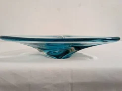 Coupe à fruits ou vide-poches XL en verre Murano, Italie vers 1970