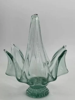 Coupe à fruit vintage en verre