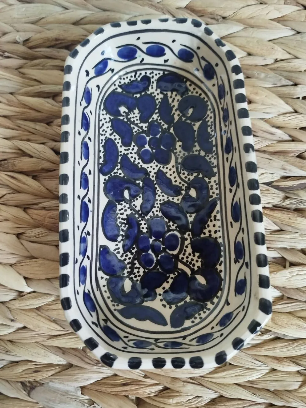 Coupelle artisanale en céramique émaillée