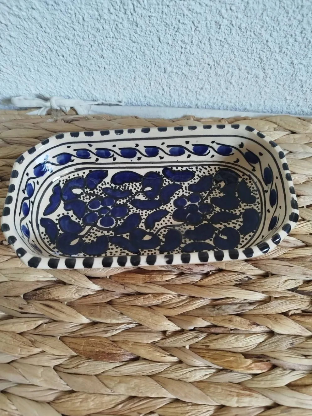 Coupelle artisanale en céramique émaillée