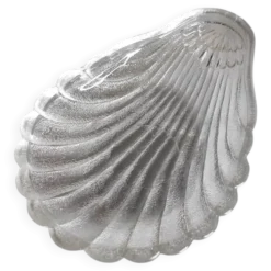 Coupelle coquille saint jacques en cristal