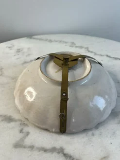 Coupelle décorative en faïence peinte à la main 20cm