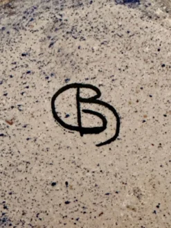 Coupelle en céramique par Bernard Buffat