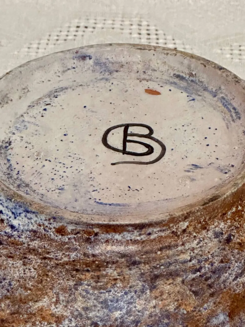 Coupelle en céramique par Bernard Buffat