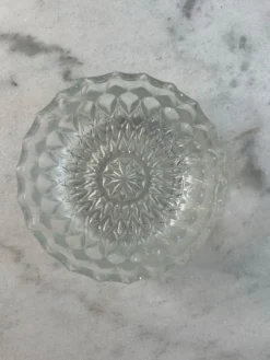 Coupelle en verre taillé 11cm