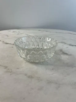 Coupelle en verre taillé 11cm