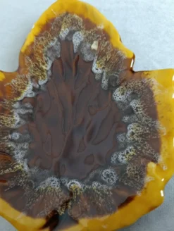 Coupelle Feuille style Vallauris
