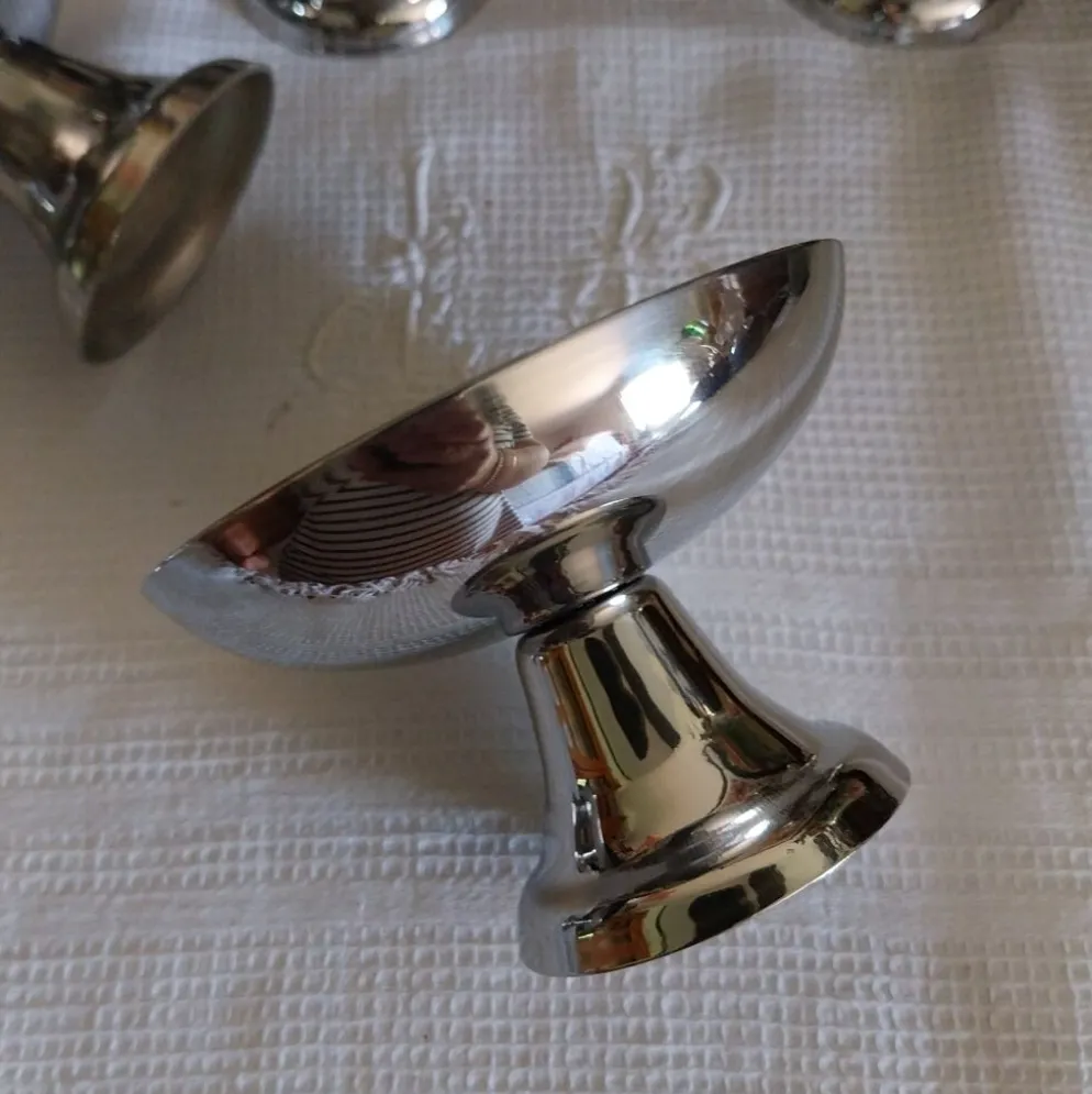 Coupelles Guy Degrenne vintage inox massif