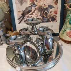 Coupelles Guy Degrenne vintage inox massif