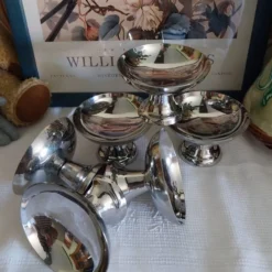 Coupelles Guy Degrenne vintage inox massif