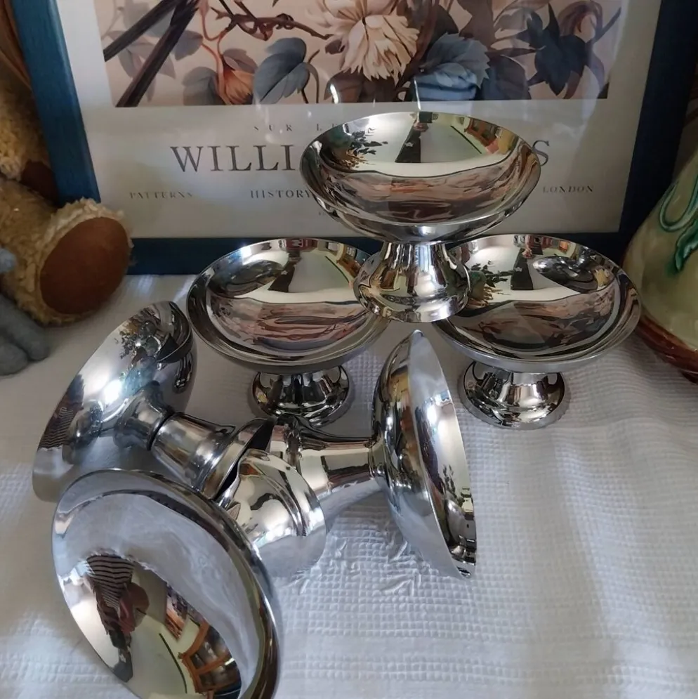 Coupelles Guy Degrenne vintage inox massif