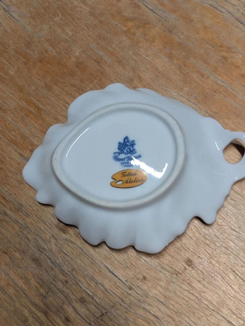 Coupelle vide poche porcelaine Royal Tettau