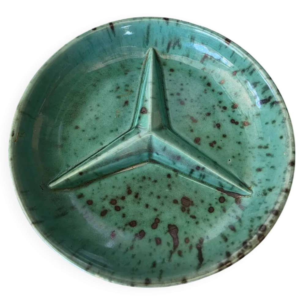 Coupelle vintage West Germany Design étoile 3 branches mercedes