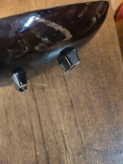 Coupe moderniste en céramique vintage