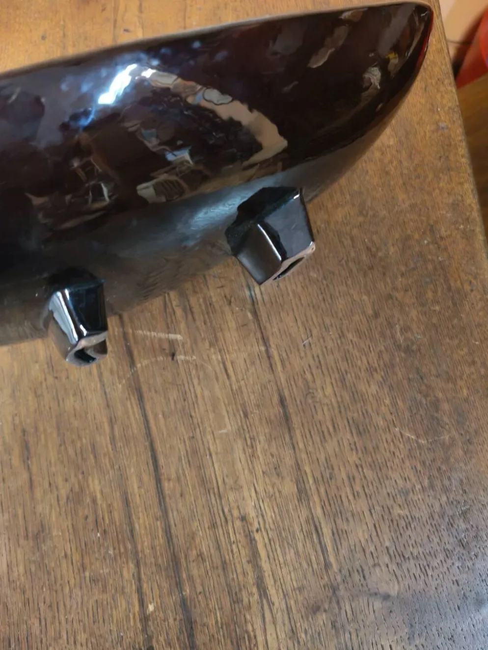 Coupe moderniste en céramique vintage