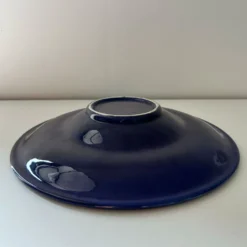 Coupe ondulée bleu encre