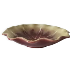Coupe polylobée vintage en céramique émaillée Dümler & Breiden (années 60)