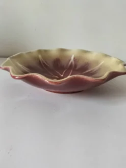 Coupe polylobée vintage en céramique émaillée Dümler & Breiden (années 60)
