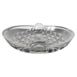 Coupe scandinave en verre d'art par Ann Warf pour Kosta Boda