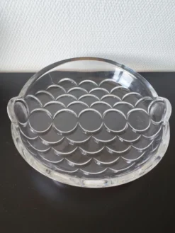 Coupe scandinave en verre d'art par Ann Warf pour Kosta Boda