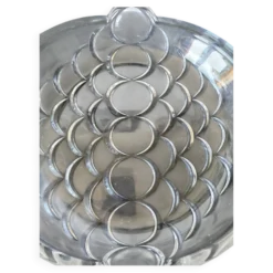 Coupe scandinave en verre d'art par Ann Warf pour Kosta Boda