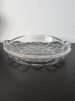 Coupe scandinave en verre d'art par Ann Warf pour Kosta Boda