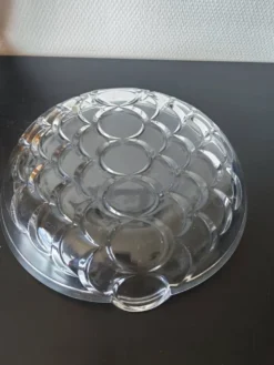 Coupe scandinave en verre d'art par Ann Warf pour Kosta Boda