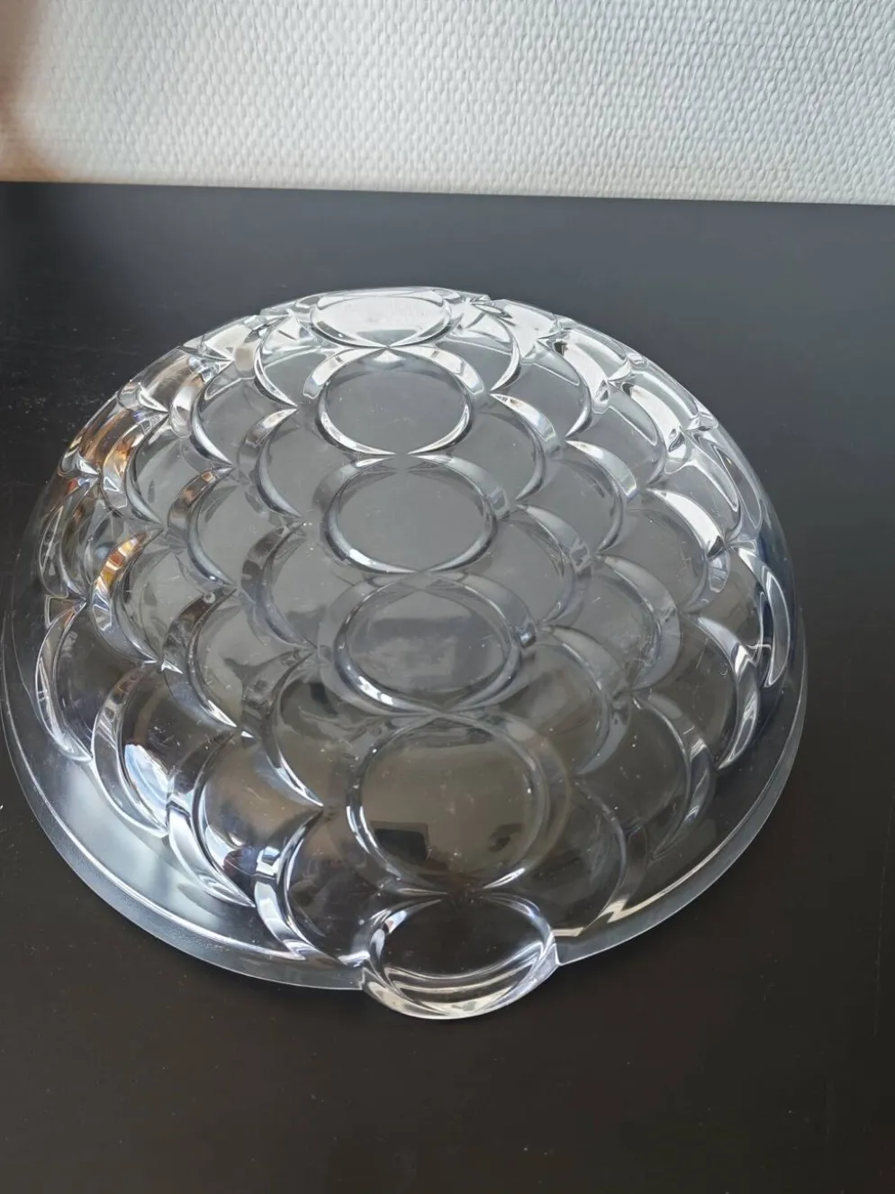 Coupe scandinave en verre d'art par Ann Warf pour Kosta Boda