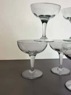 6 coupes à champagne