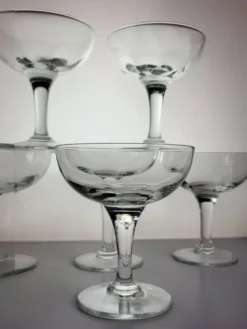 6 coupes à champagne