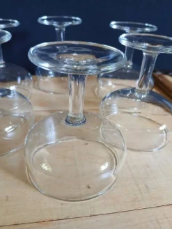 6 coupes à champagne anciennes