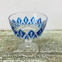 6 coupes à champagne Arlequin