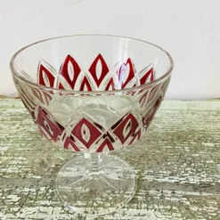 6 coupes à champagne Arlequin