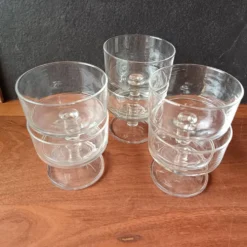 6 coupes à champagne cavalier 15 cl Luminarc modèle "suède" vintage