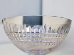 6 coupes à champagne cristal Baccarat / Nancy