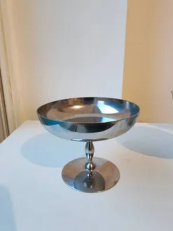 27 coupes en acier chromé inoxydable