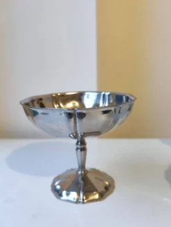 27 coupes en acier chromé inoxydable