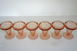 6 coupes à fruits vintage Rosaline Luminarc