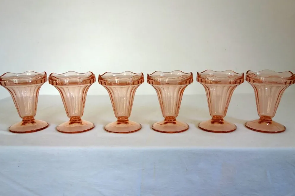 6 coupes à fruits vintage Rosaline Luminarc