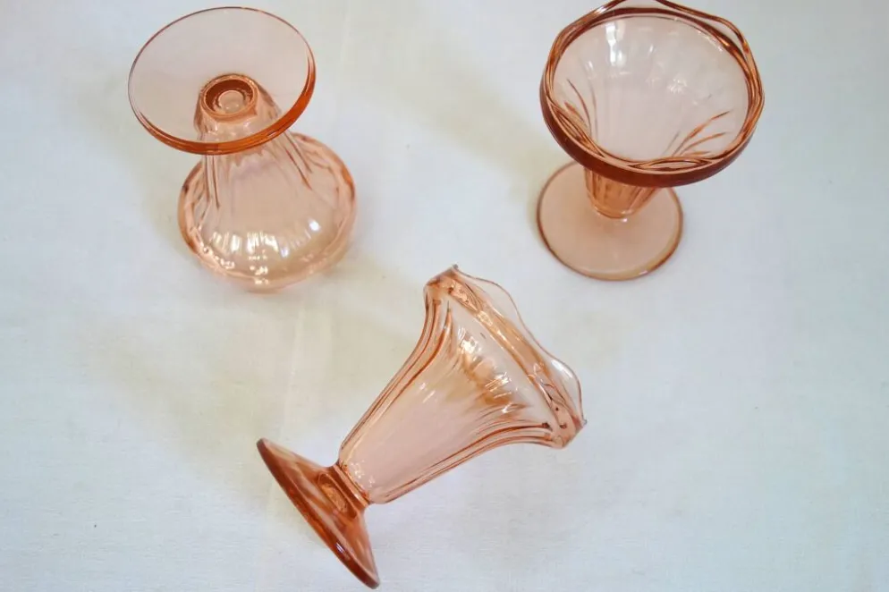 6 coupes à fruits vintage Rosaline Luminarc