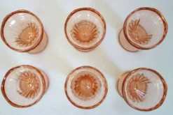 6 coupes à fruits vintage Rosaline Luminarc