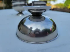 6 coupes à glace en inox