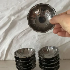 Coupes à glace en inox une boule