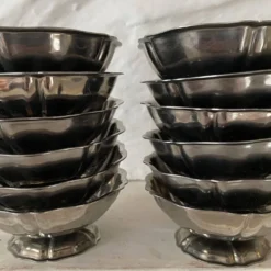 Coupes à glace en inox une boule