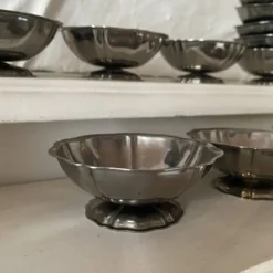 Coupes à glace en inox une boule