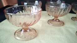 6 Coupes à glace ou sorbet en verre Luminarc Modèle Rosaline