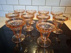 10 coupes à glace Rosaline