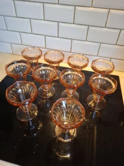10 coupes à glace Rosaline