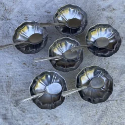 Coupes à glaces en inox mat Jean Couzon