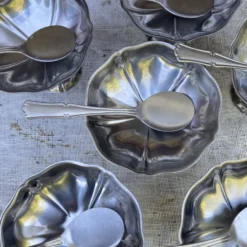 Coupes à glaces en inox mat Jean Couzon
